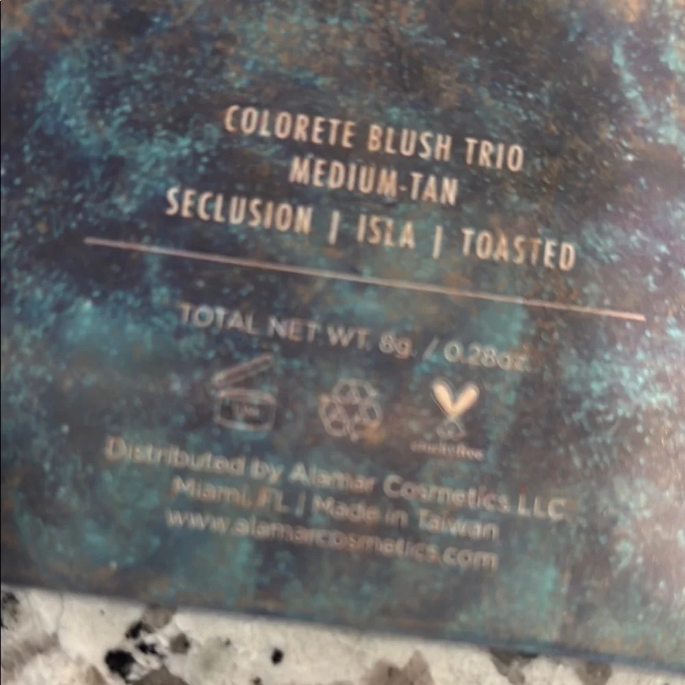 Alamar Colorete Blush Trio Vibrant Blush Trio Palette